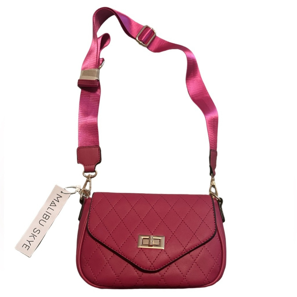 Malibu Luxe NWT Quilted Crossbody Bag